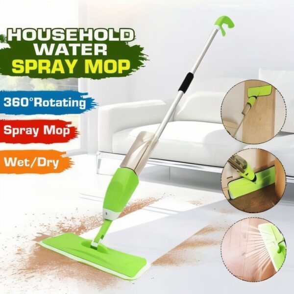 Water Spray Microfiber Mop