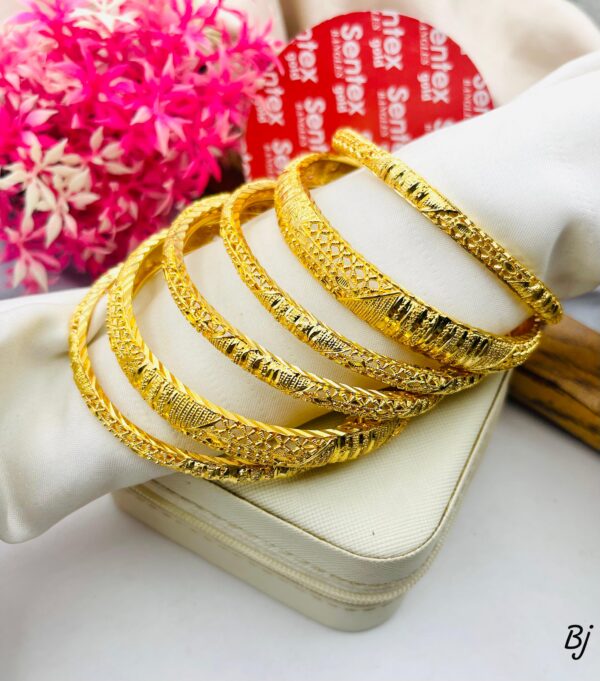 Indian Sentex 6 Peice Bangles And Chooriyan Sets - Image 4