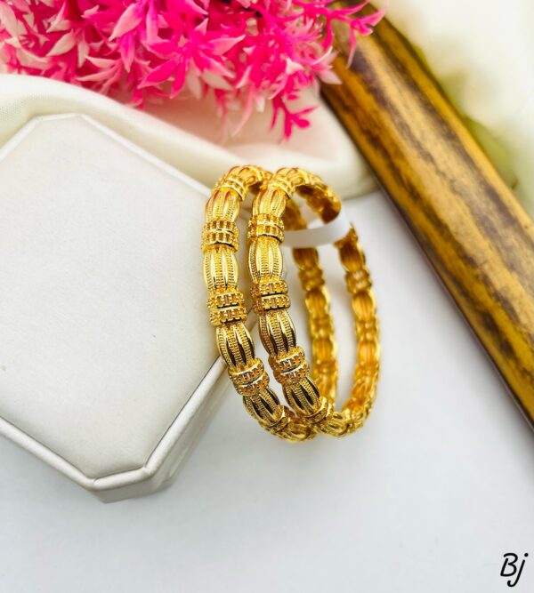 Gold Plated Manjoos Bangles - Image 3