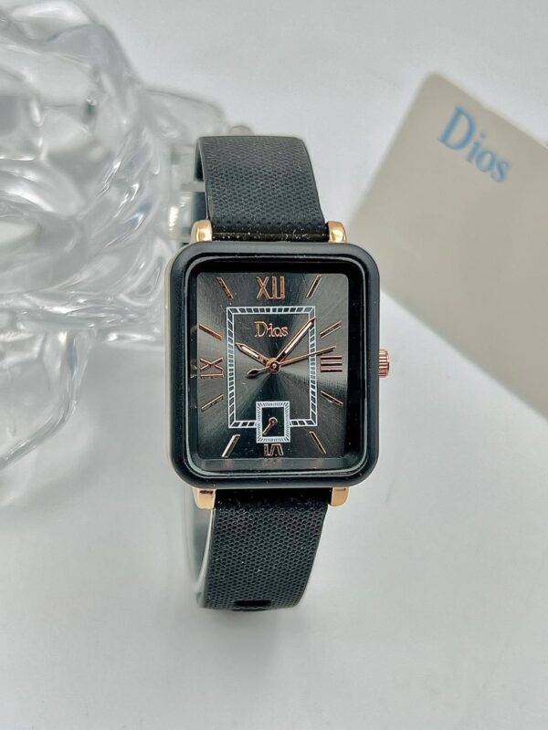 Dior Rubber Strap Ladies Watch - Image 4