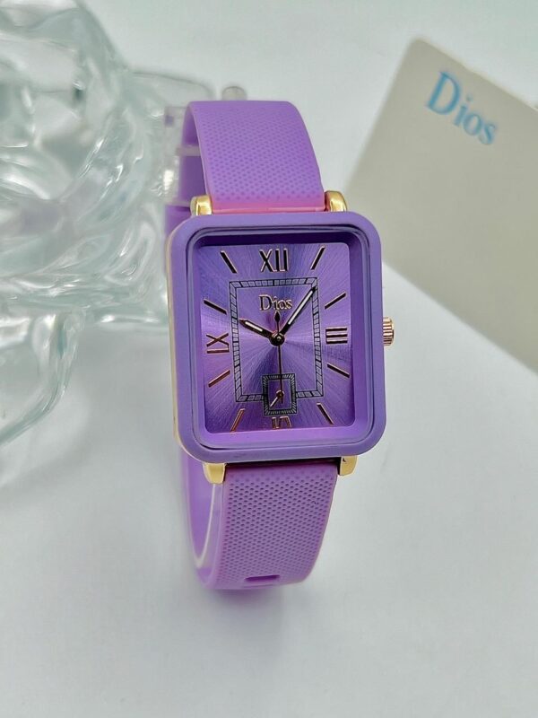 Dior Rubber Strap Ladies Watch - Image 2