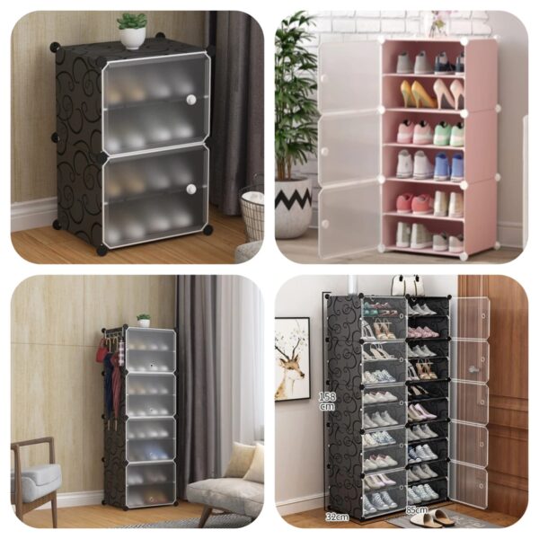 Attachable Cabinet Shoe Rack