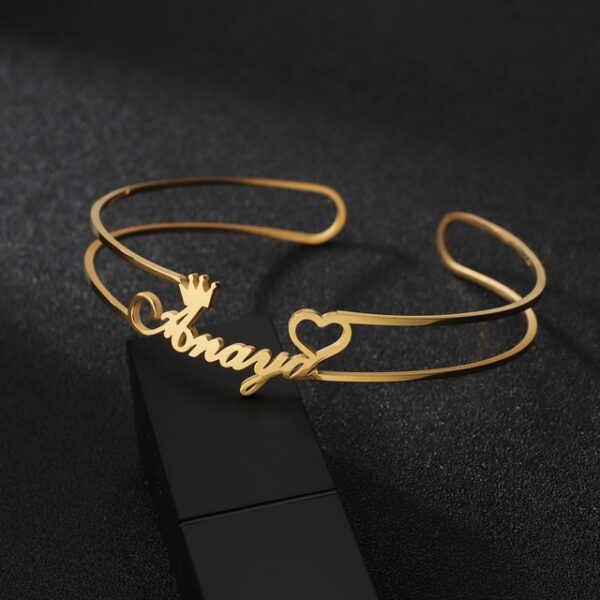 Customized Hand Cuff Bangle - Image 7