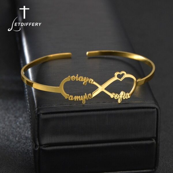 Customized Hand Cuff Bangle - Image 6
