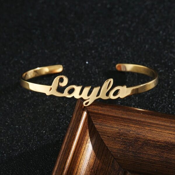 Customized Hand Cuff Bangle - Image 5