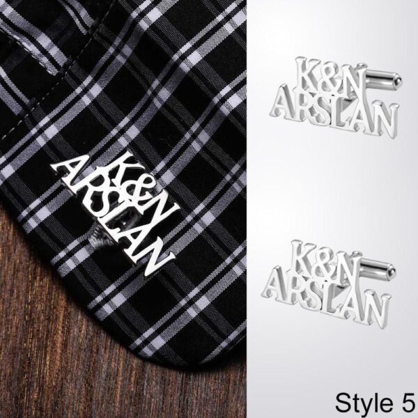 Customized Name Cufflinks - Image 8