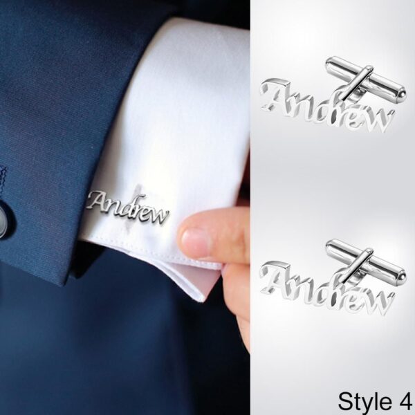 Customized Name Cufflinks