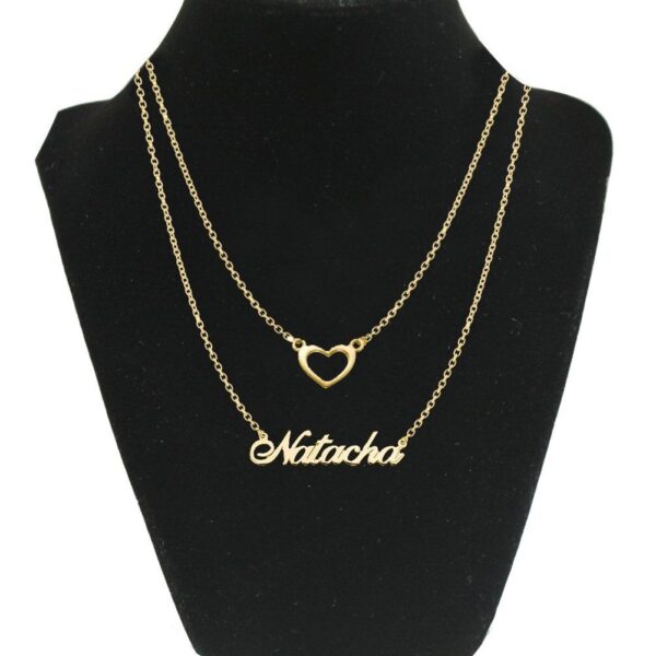 Customize Double Chain Locket - Image 2