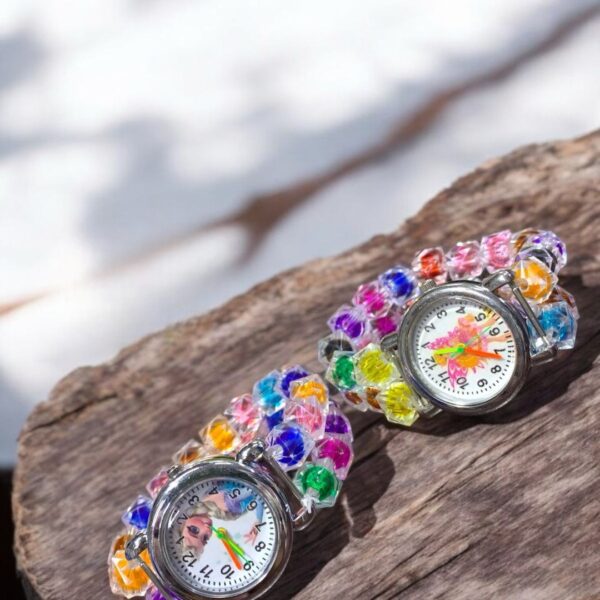 Colorful Beaded Kids Watches